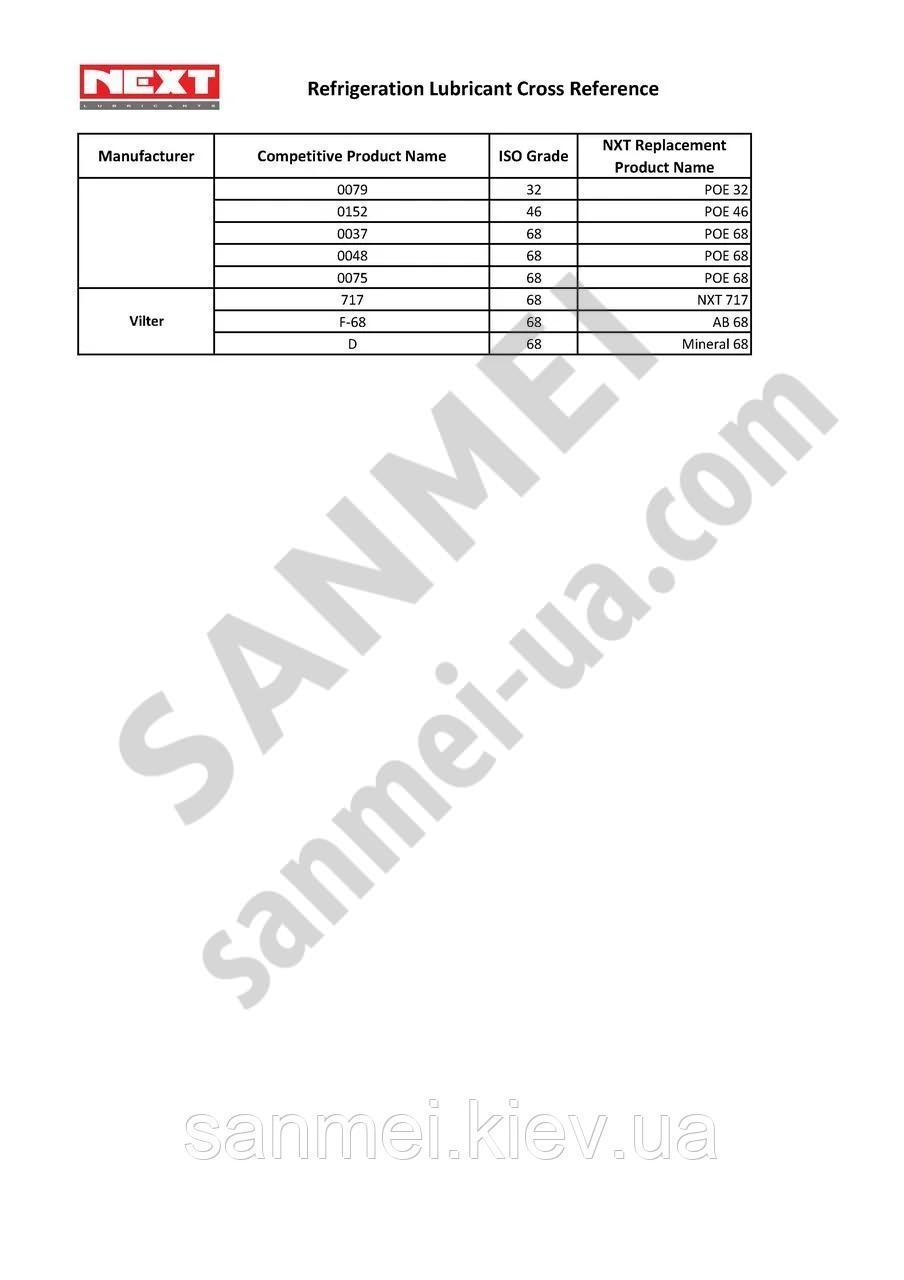 Олива холодильна POE 170 NEXT, Нідерланди