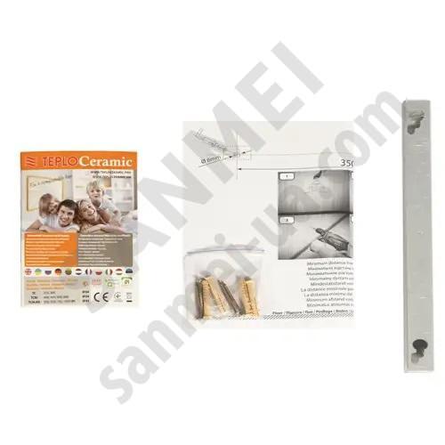 Керамічний обігрівач TeploCeramic з терморегулятором 1000Вт