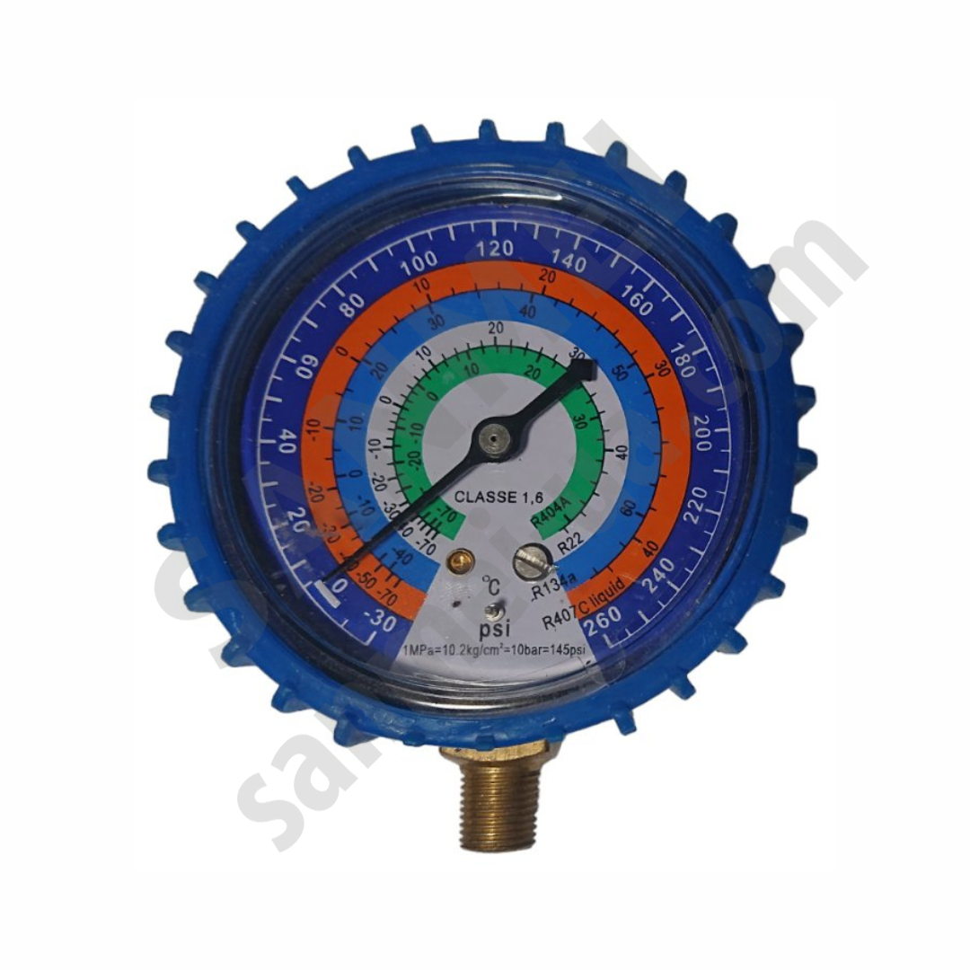 Манометр низького тиску CH-250 (R-134, R-407, R-22, R-404)