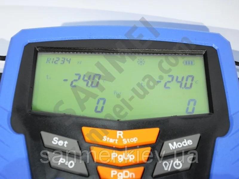 Цифровой манометрический двухвентильный коллектор HONGSEN HS-350A-AD