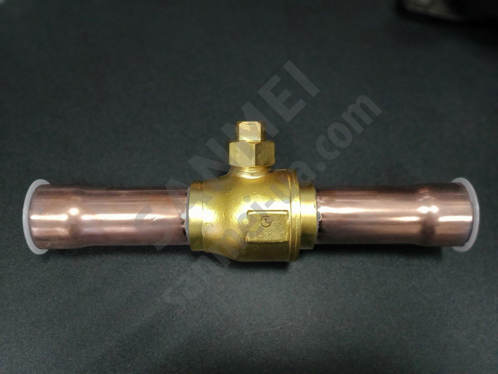 Кульовий вентиль BV 009 28 m пайка