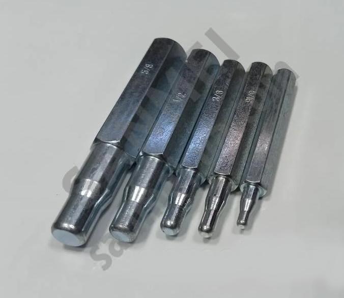 Труборасширители ручные, набор СT-193 (4/6/9/12/16мм)