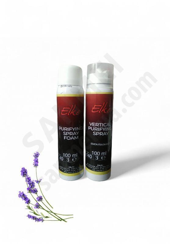 Очистительный аэрозоль, ELKE (2 шт по 100мл), лаванда