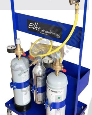 Сервисная тележка для промывки и поиска утечек для систем кондиционирования