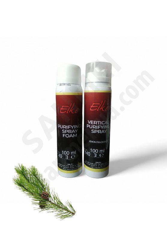 Очистительный аэрозоль, ELKE (2 шт по 100мл), сосна