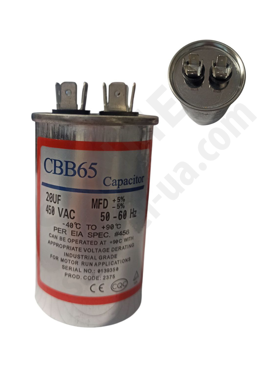 Конденсатор СВВ65-1, 20мкФ