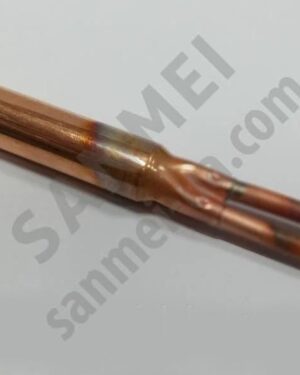 Фильтр медный осушитель с двумя выходами (6мм-6мм) с клапаном Шредера 10гр