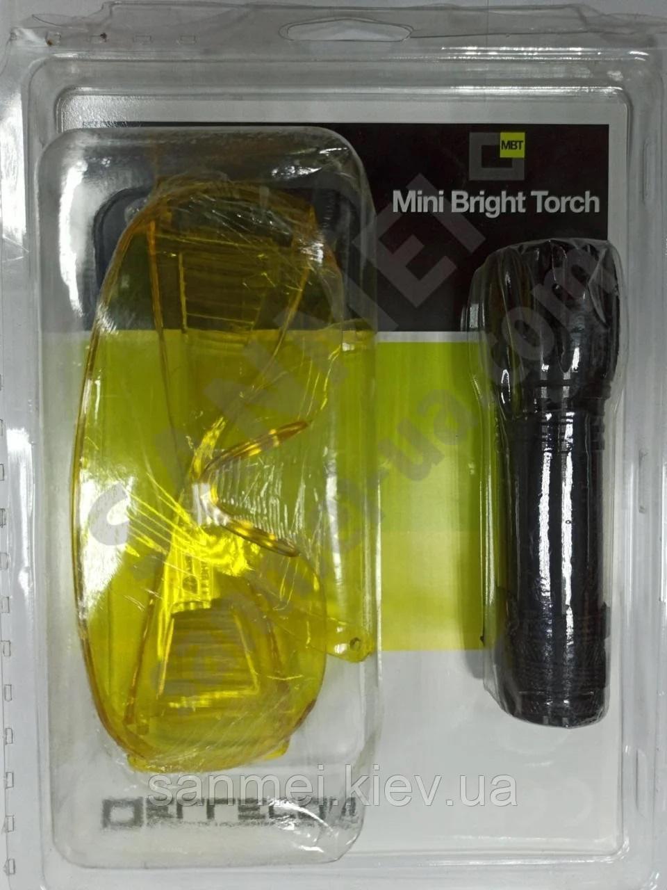 Набор для поиска утечки хладагента ERRECOM (UV фонарь, очки)