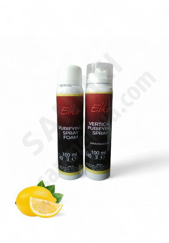 Очистительный аэрозоль, ELKE (2 шт по 100мл), лимон