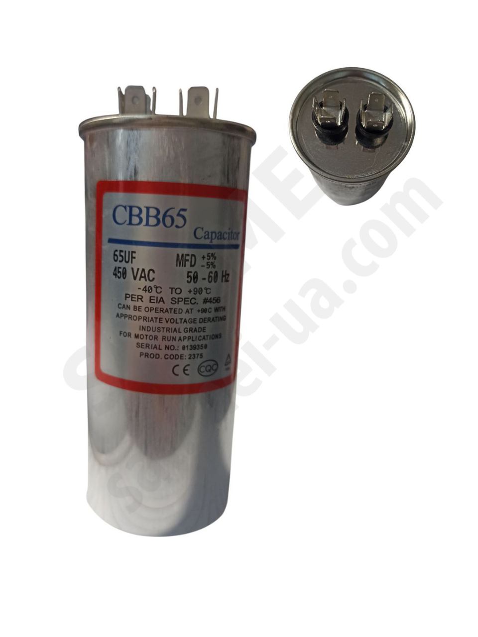 Конденсатор СВВ65-1, 65мкФ
