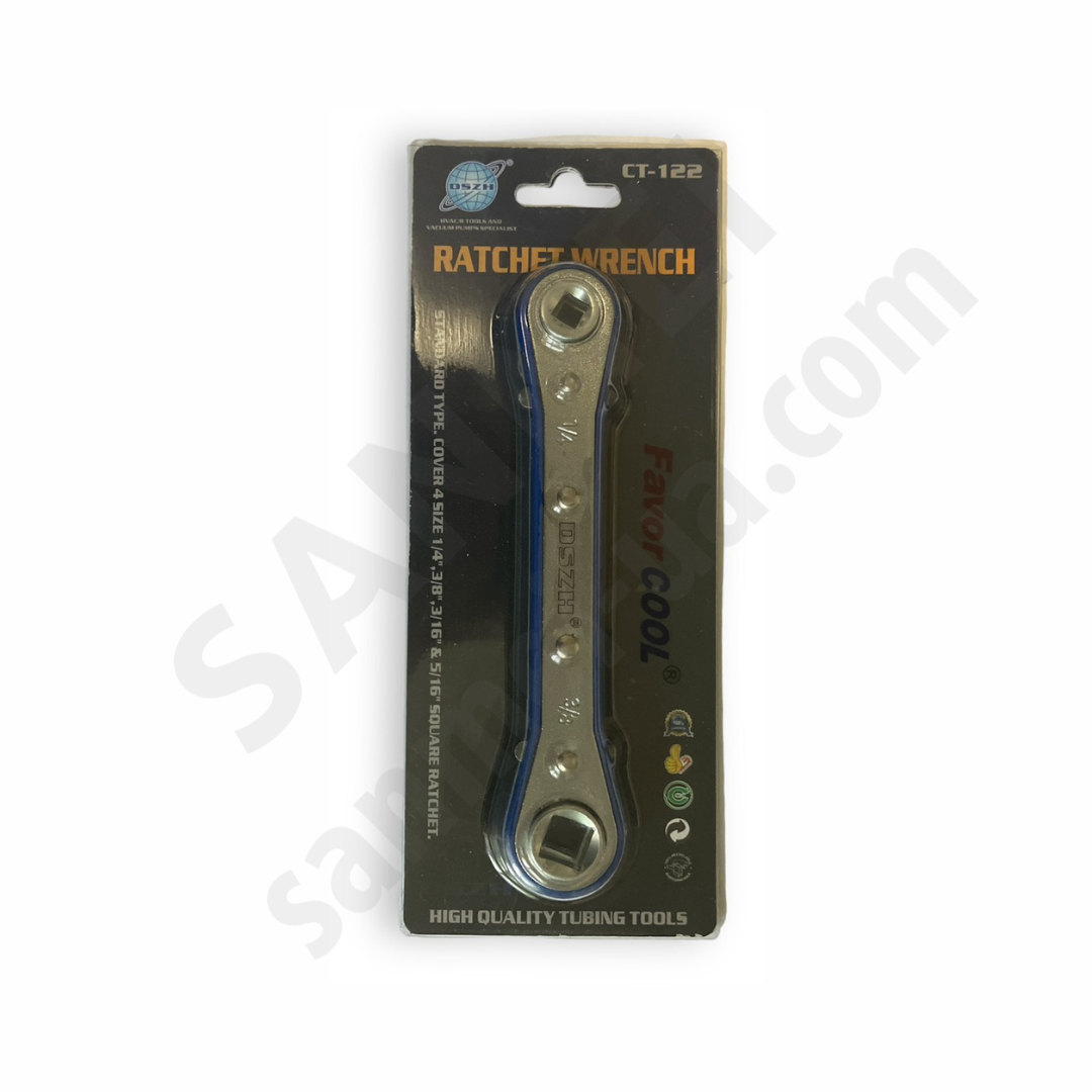 Ключ вентильный с трещоткой СТ-122 DSZH