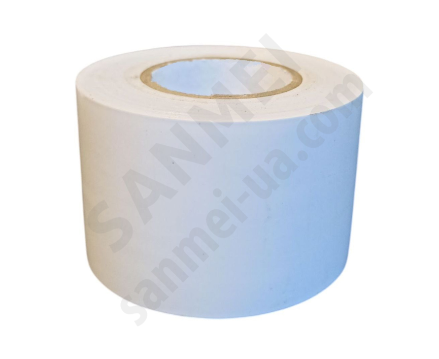 Клейка ПВХ лента белая 50мм х 25м, неармированная