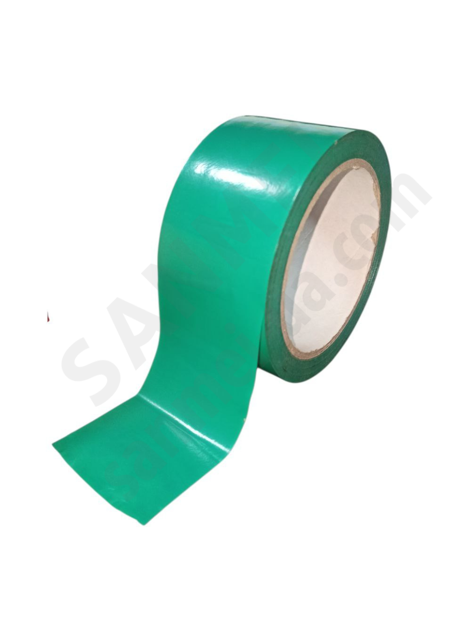 Клейкая РЕ лента зеленая 50мм х 25м, неармированная