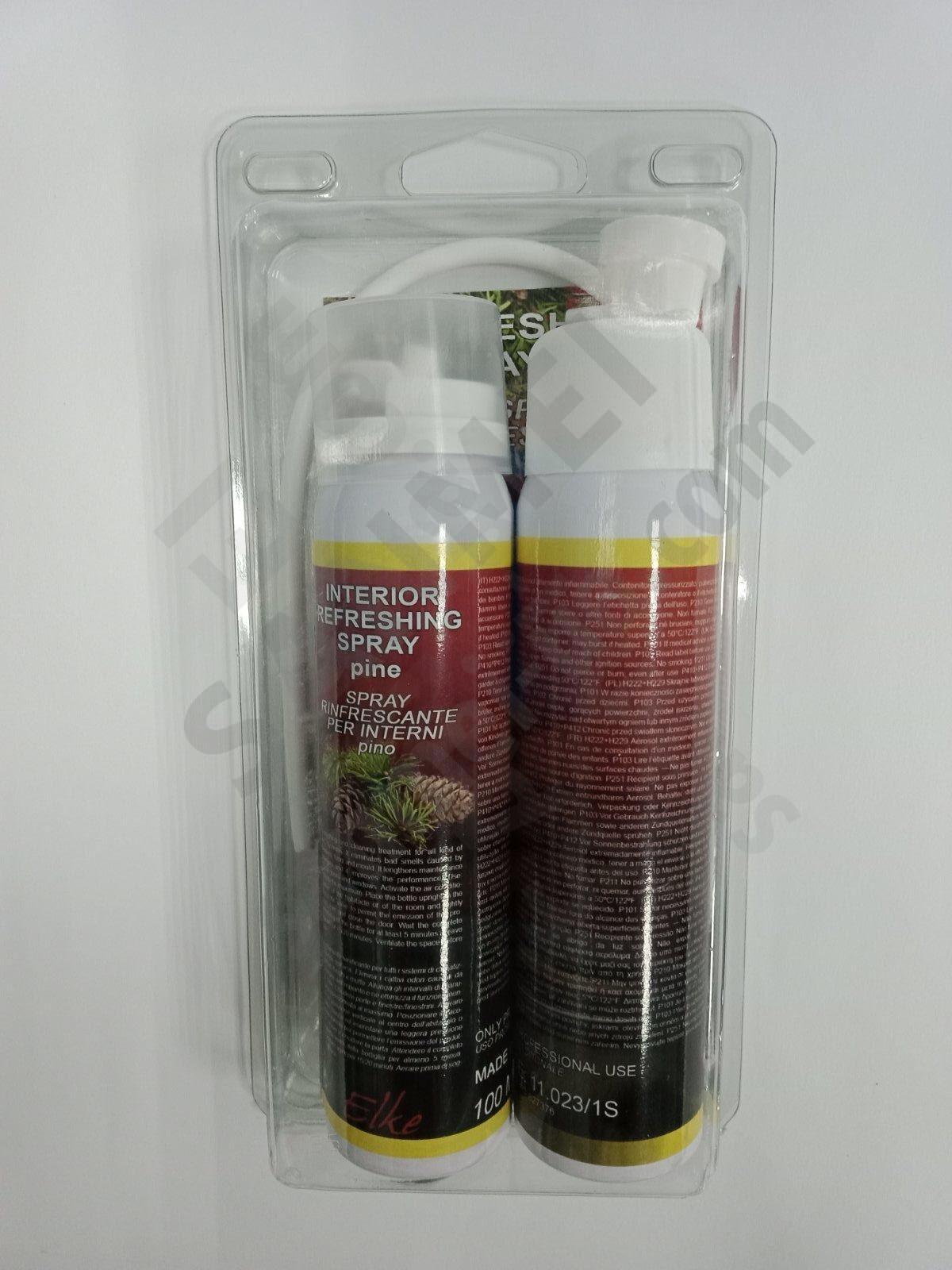 Очисний аерозоль, ELKE (2 шт. по 100мл), сосна