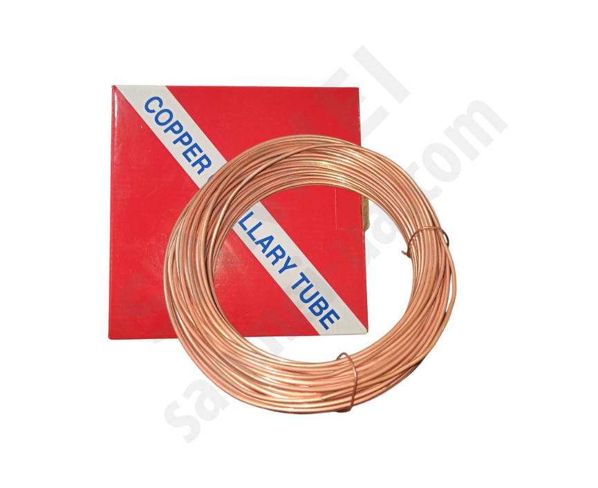Капиллярная медная труба 1.3мм (внутренний диаметр) бухта 30м
