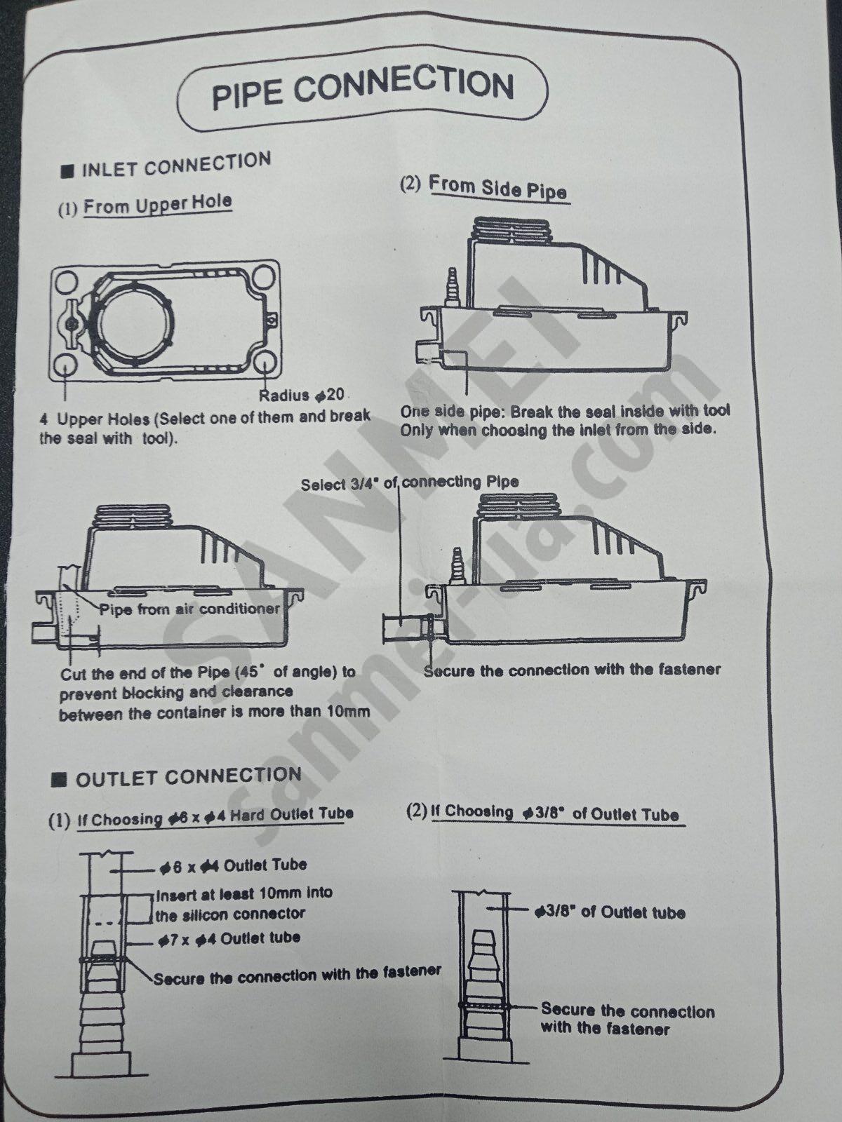 Дренажний насос для кондиціонерів СР-50228