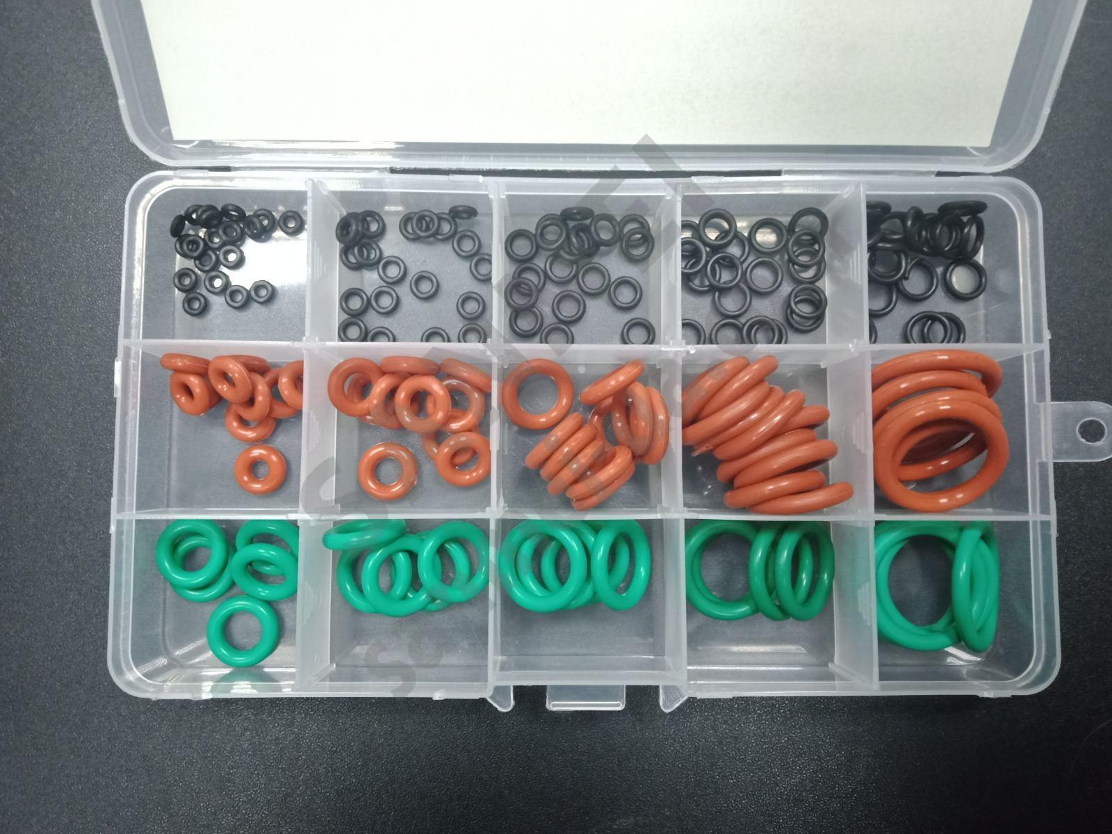 Набір прокладок і кілець ущільнювачів, 170шт