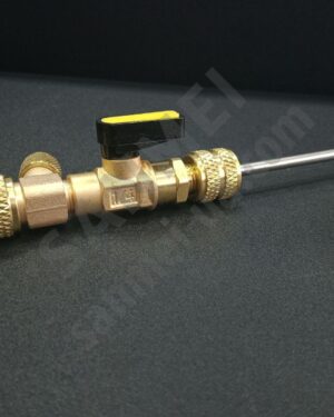 Съемник для замены клапанов/ниппеля под давлением