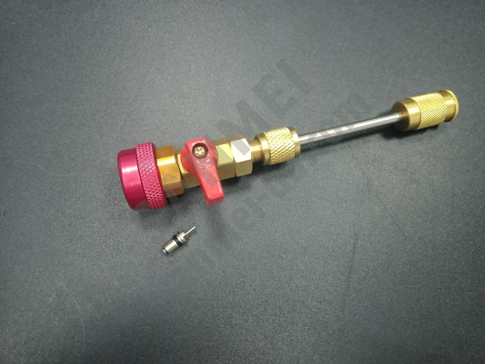 Съемник для замены ниппеля, золотника под высоким давлением