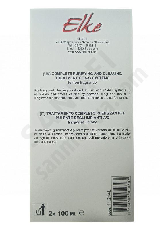 Очистительный аэрозоль, ELKE (2 шт по 100мл), сосна