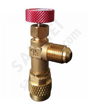 Кран заправочный для кондиционеров (5/16 SAE - 5/16 SAE)