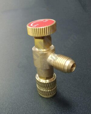 Кран заправочный для кондиционеров (1/4 SAE - 5/16 SAE)