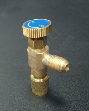 Кран заправочный для кондиционеров (1/4 SAE-1/4 SAE)