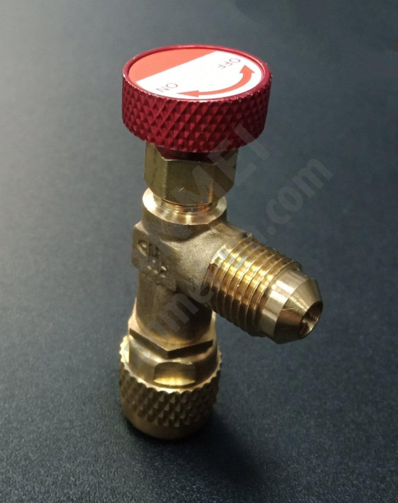 Кран заправний для кондиціонерів (5/16 SAE - 5/16 SAE)