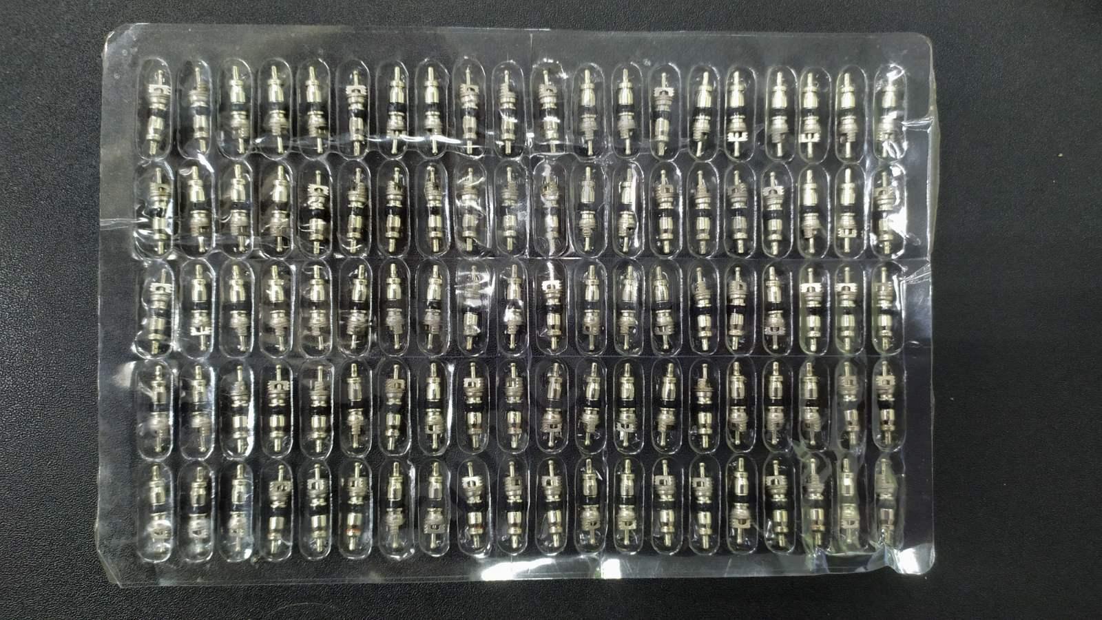 Набір заправних ніпелів/золотників, 100 шт.