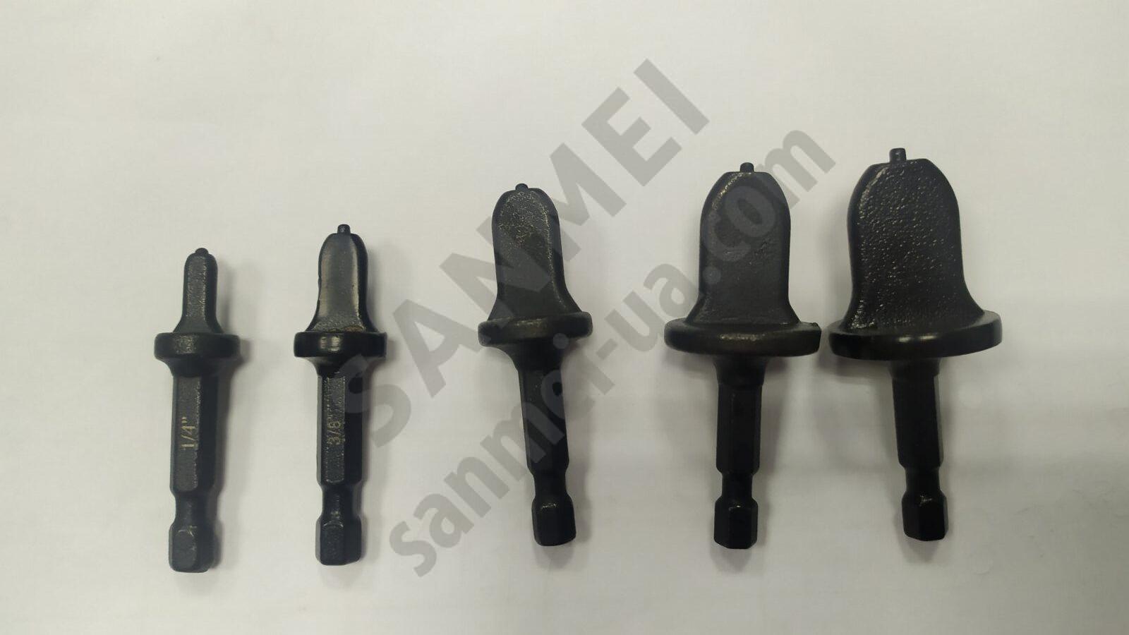 Медные сверла для труб, (1/4, 3/8, 1/2, 5/8, 3/4), 5шт