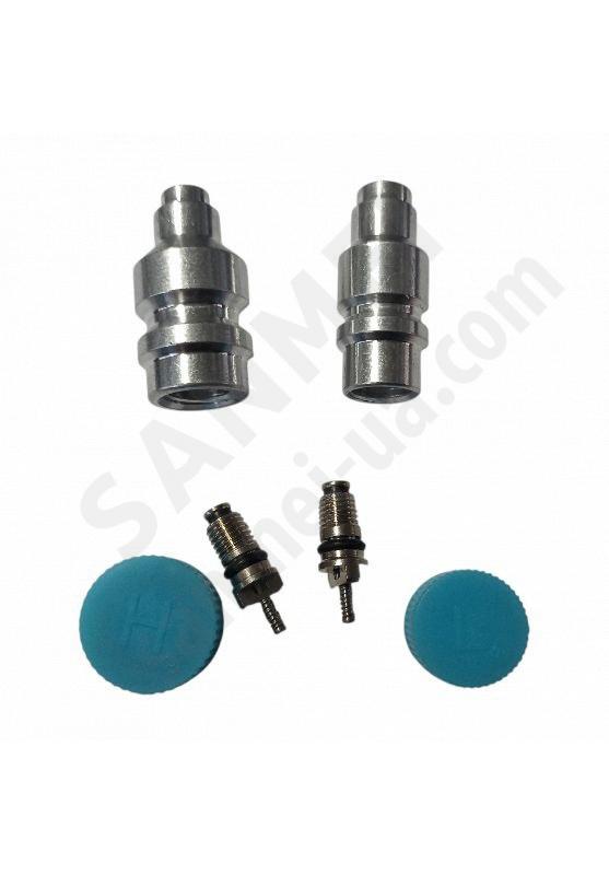 Заправочный порт высокого HP и низкого LP давления для R-134