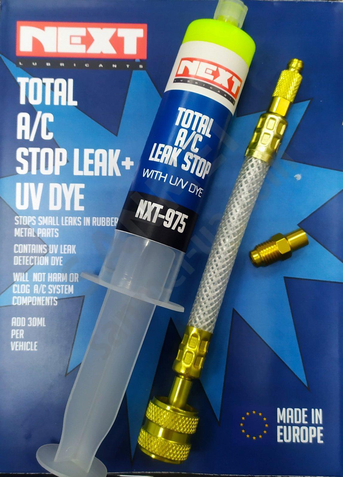 Герметик концентрированный для R-134a и R-1234yf (шприц 30ml в сборе шланг+адаптер)