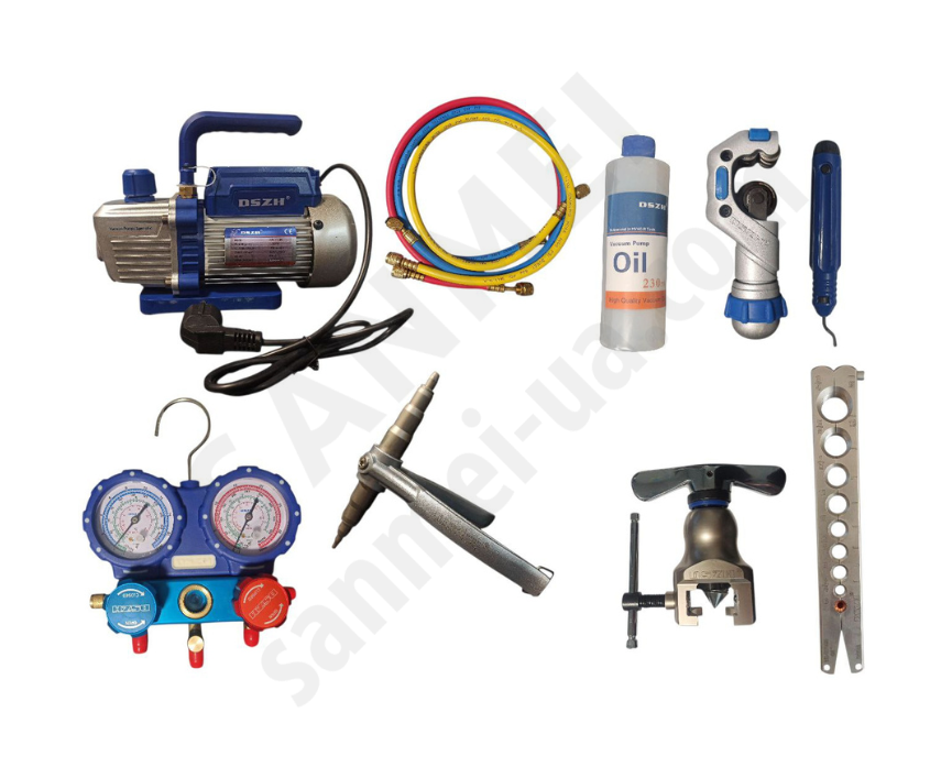 Универсальный набор инструментов для монтажа кондиционеров HVAC/R DSZH Favor Cool