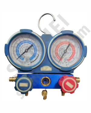 Манометричний колектор 2-вентильний R134a, R22, R404A, R407C, R1234yf (13.032)