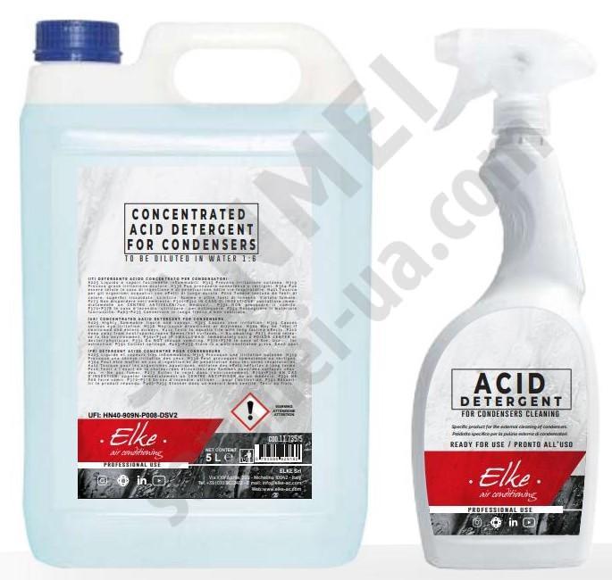 Промывочная жидкость для очистки внешних блоков ( концентрат на основе кислоты) 5л