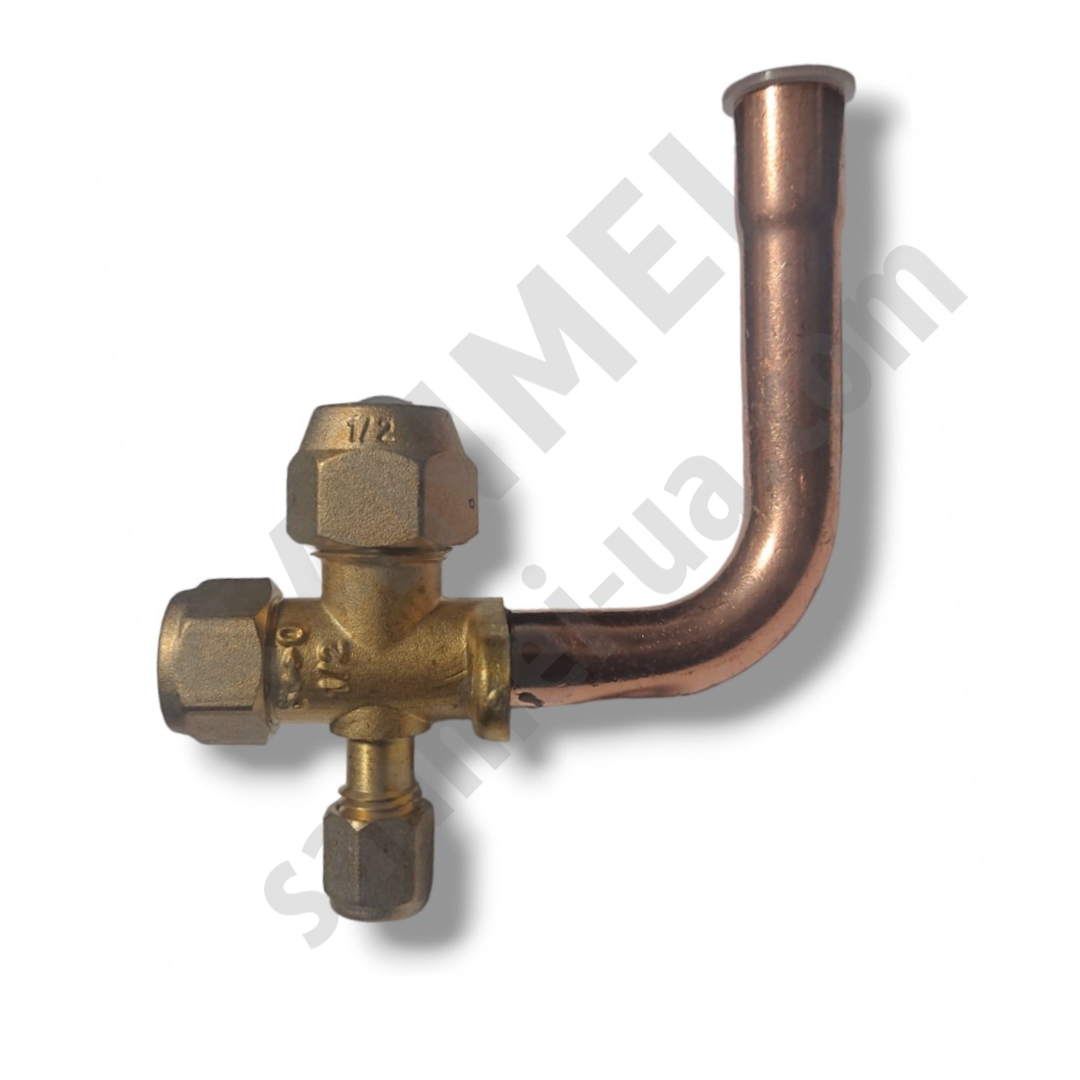 Сервисный кран 90С 1/2 для кондиционеров