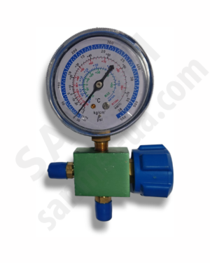 Манометрический коллектор 1-вентильный WJ-466GA (LOW R32,410a,134a,407c)