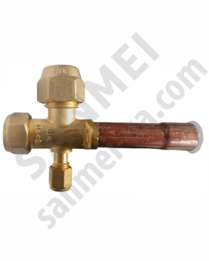 Сервісний кран 180С 5/8 для кондиціонерів