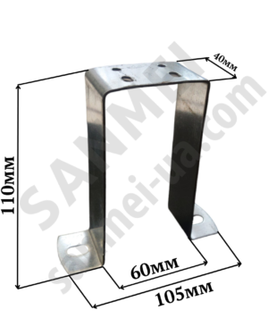 Крипление для двигателя обдува 105х40х110