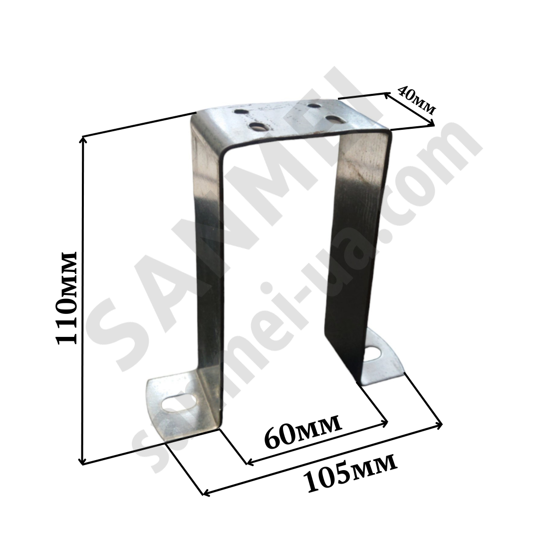 Крипление для двигателя обдува 105х40х110