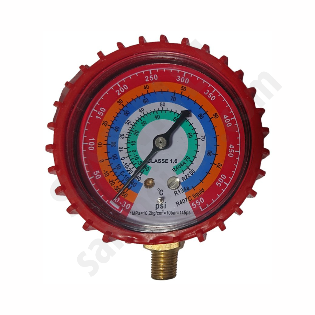 Манометр высокого давления CH-500 (R-134, R-407, R-22, R-404)