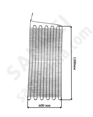Конденсатор 1200*600мм