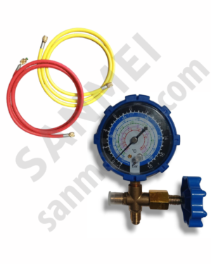 Манометрический коллектор 1- вентильный   CT-466G (PSI, LOW R404a,22,134a,407c) со шлангами