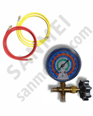 Манометричний колектор 1- вентильний СТ-466GF (R-404/22/134/407) зі шлангами