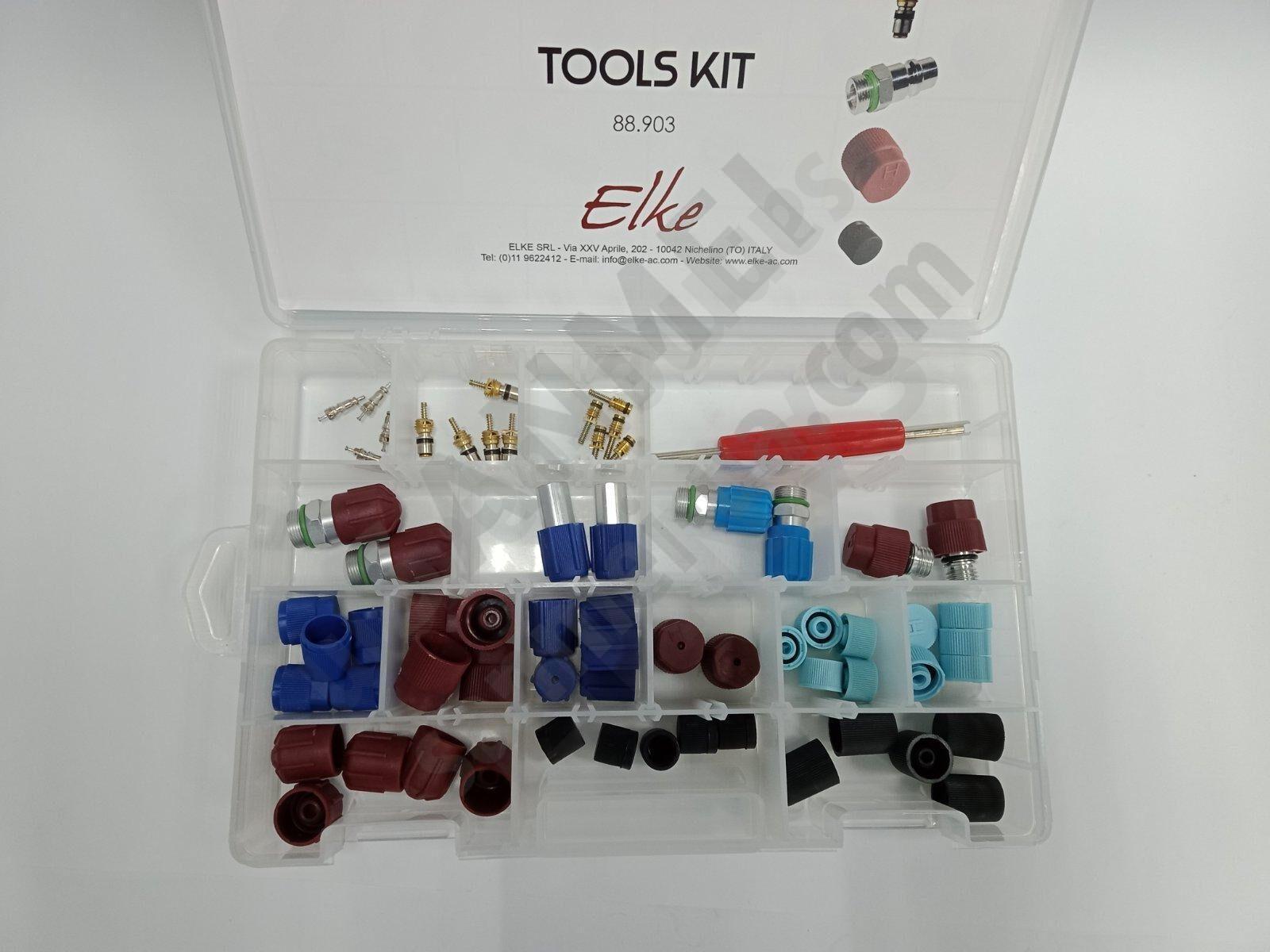 Набор универсальных колпаков сервисного порта ELKE 88.903