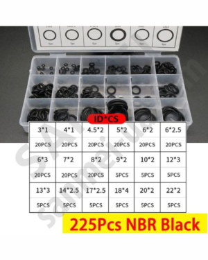 Набір прокладок і кілець ущільнювачів, 225шт