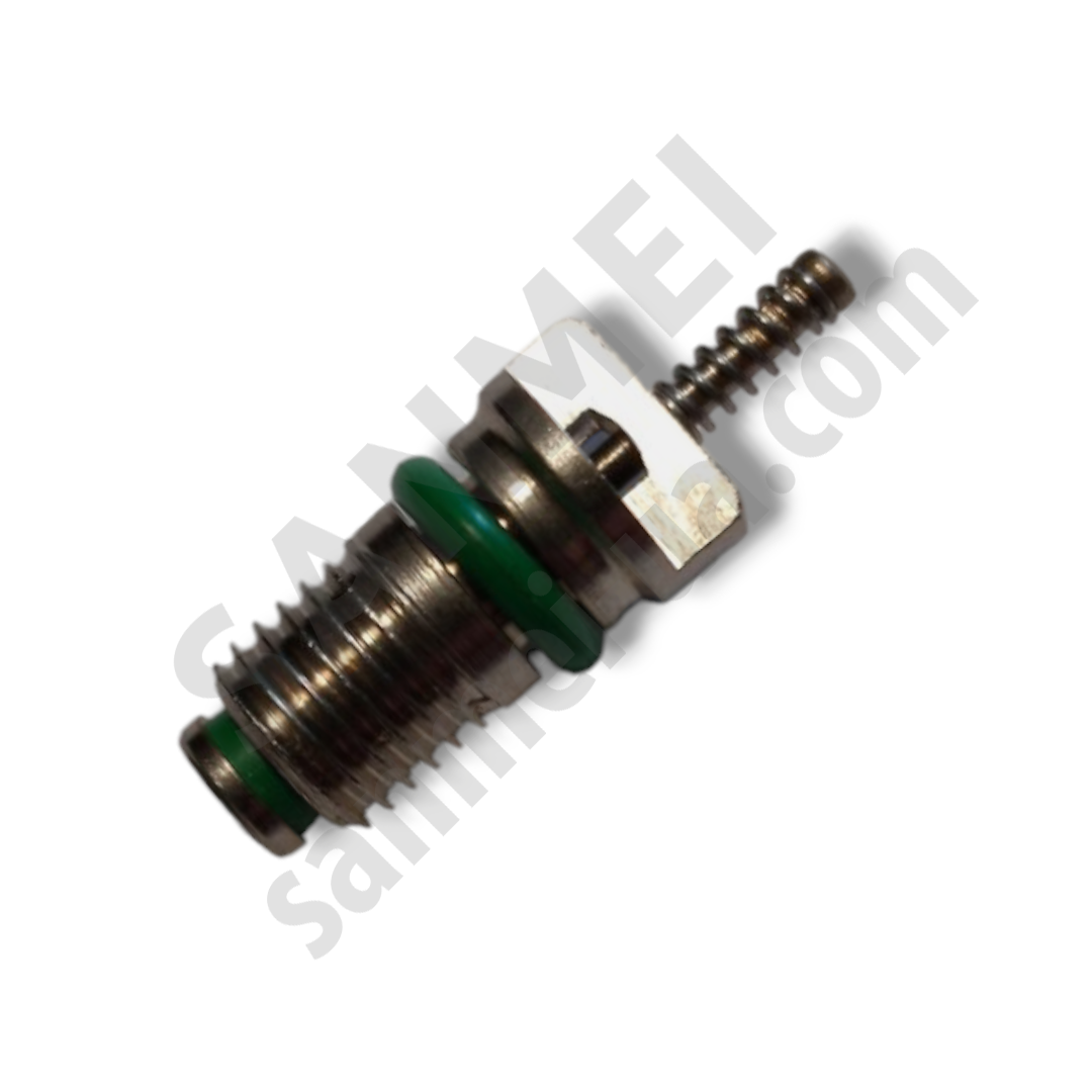 Заправочный ниппель /золотник, с зеленой резинкой