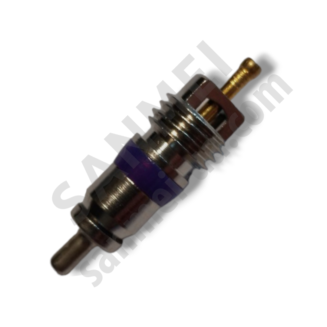 Заправочный ниппель /золотник с фиолетовой резинкой