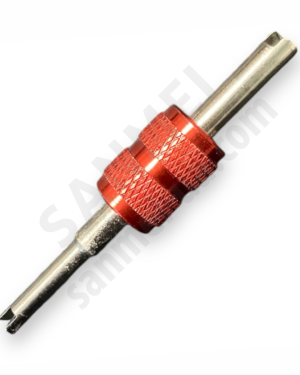 Отвертка для викрутки золотников красная