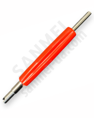 Отвертка для викрутки золотников с пластиковой ручкой